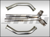 Exhaust -  Downpipes with X-Pipe (JHM) for the B8 S4-S5 Q5-SQ5 C7 A6-A7 3.0T