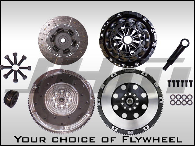 JHM Lightweight Flywheel (Chrome-Moly Forged) and Clutch Combo for 04 and up B6-B7 S4