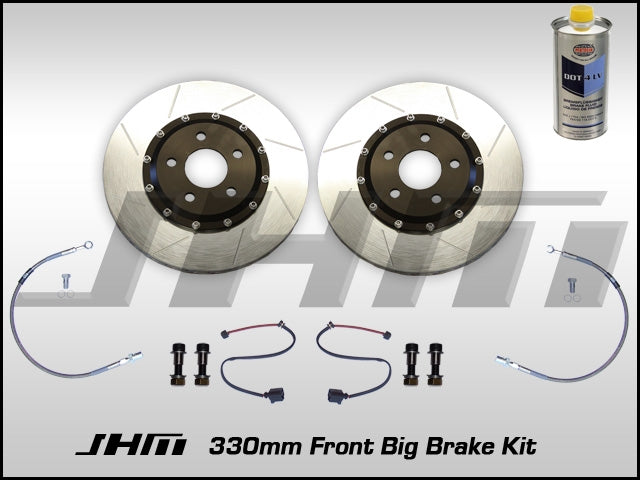 Front BBK (Big Brake Kit) JHM 330mm Cayenne (Brembo 6-piston) C5-A6-S6 4.2L - NO Calipers