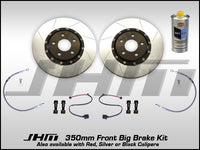 Front BBK (Big Brake Kit) JHM 350mm Cayenne (Brembo 6-piston) C5-A6-S6 4.2L NO Calipers